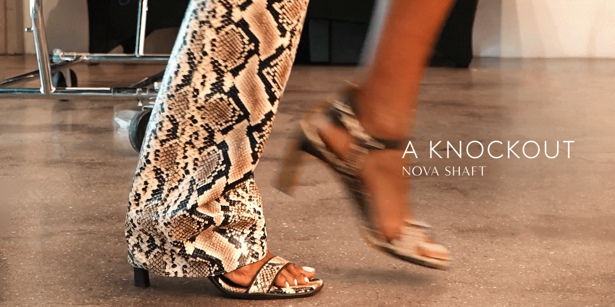 A KNOCKOUT Nova Shaft in python and black