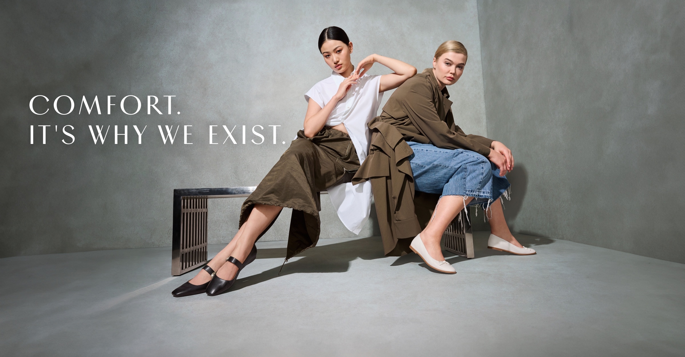 Find your beautiful fit for an all day comfort experience