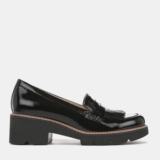 desi heeled loafer