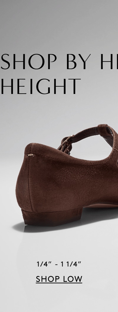 shop by heel height shop low