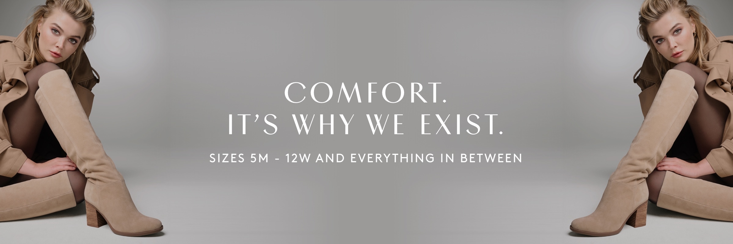 comfort. it's why we exist