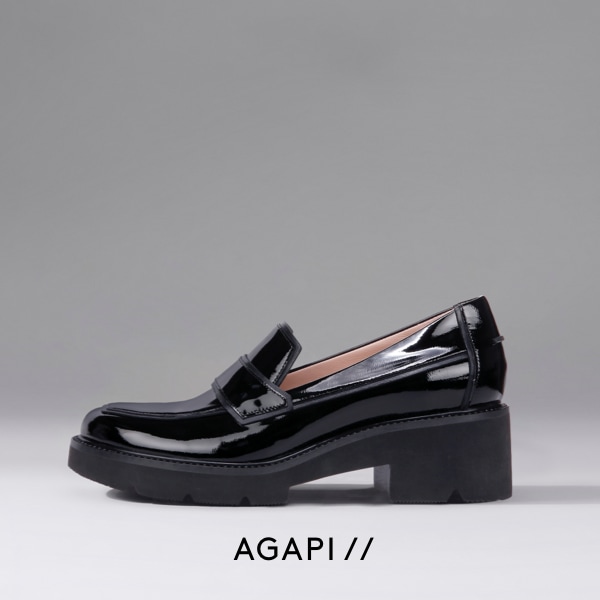 agapi heeled loafer