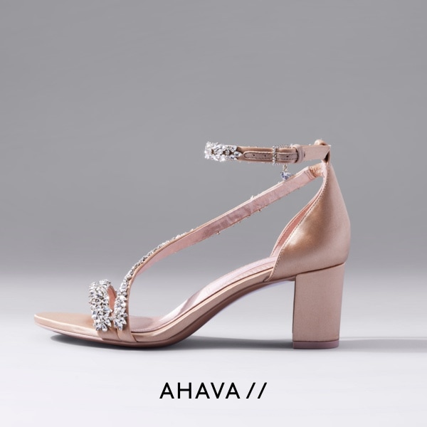 Janica block heel sandal top