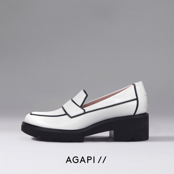 agapi heeled loafer