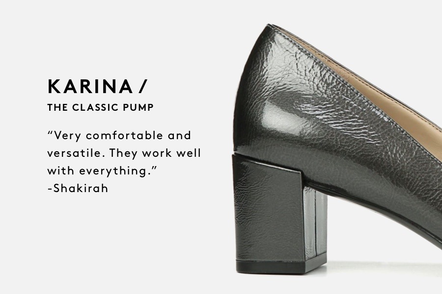 The classic pump / Karina