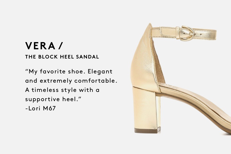 The block heel sandal / Vera
