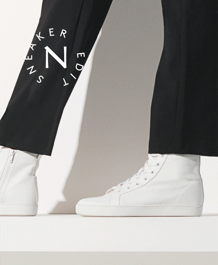 gif of Naturalizer sneakers sneaker edit