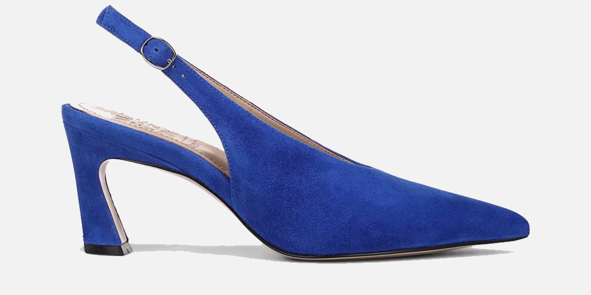 Naturalizer's Elaine slingback heel in blue suede