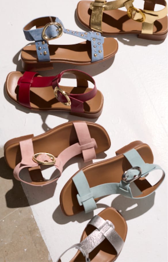 shop footbed sandals