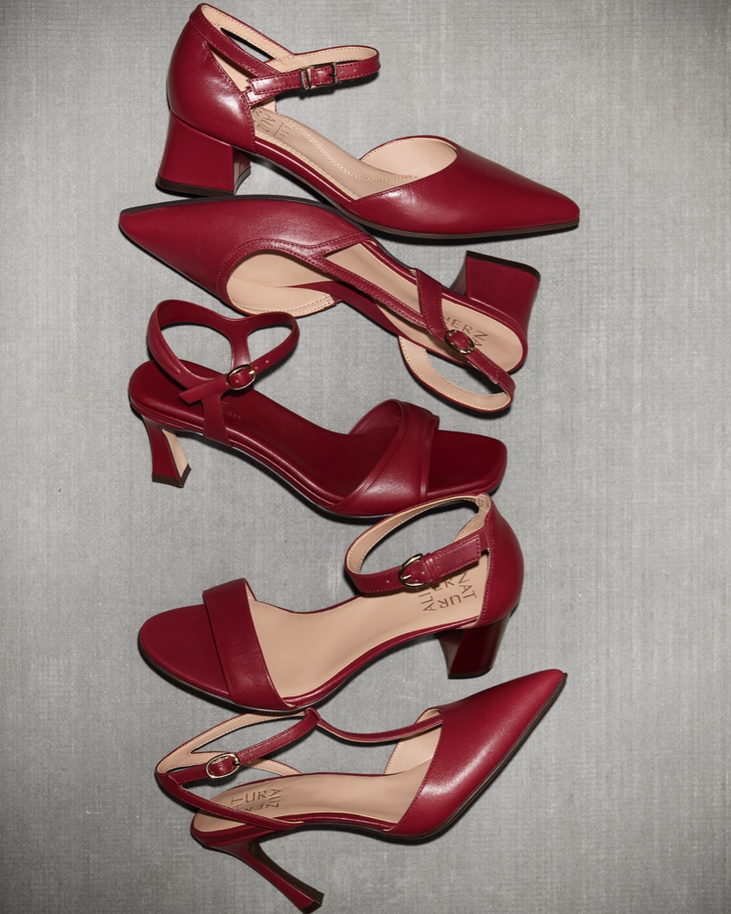BURGUNDY SHOES