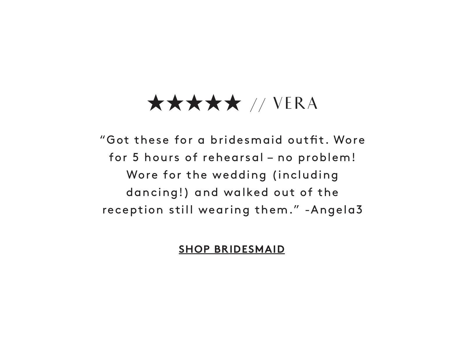 Wedding Shop Review | Shop Bridesmaid