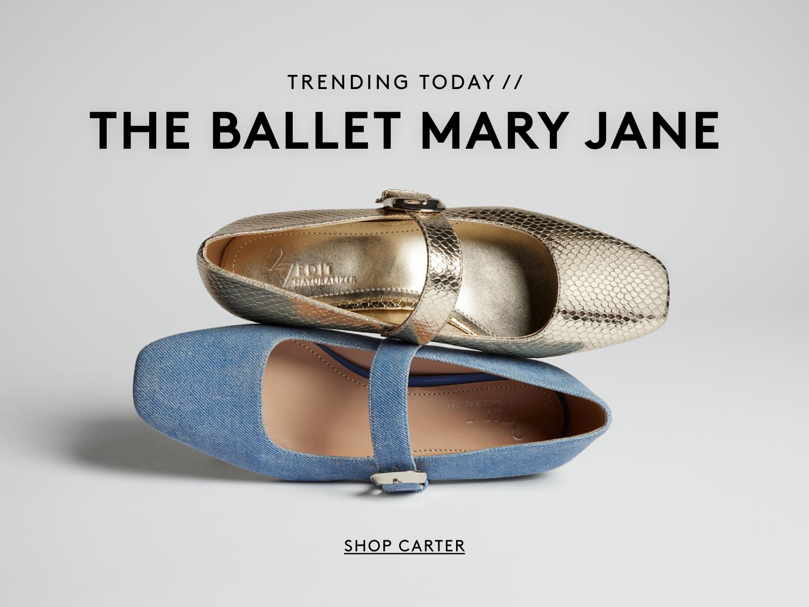 SHOP CARTER MARY JANE BALLET FLAT