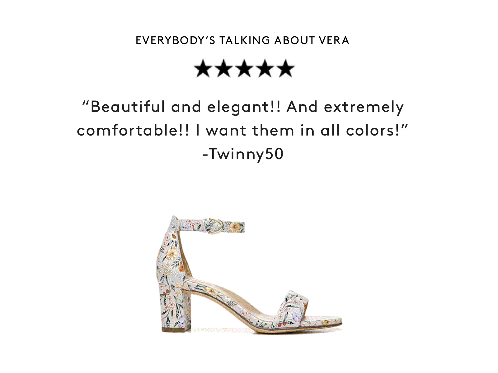 Everybody's favorite sandal vera