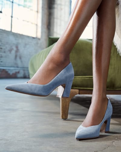 shop Ella the block heel