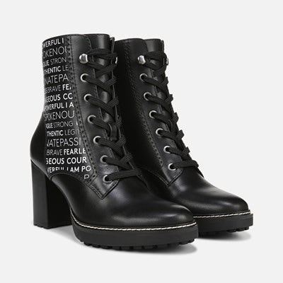 Naturalizer harley block heel hot sale bootie