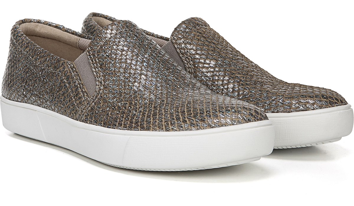 pewter slip on shoes