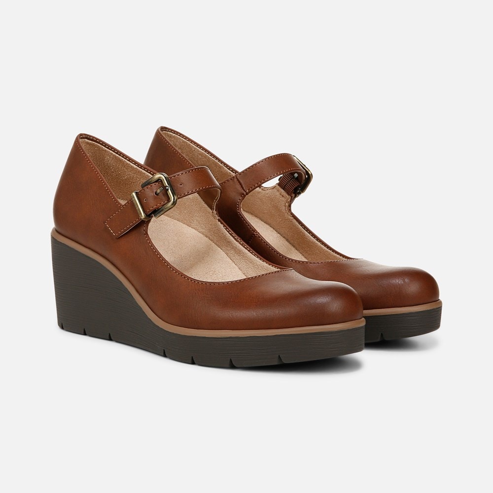 Naturalizer SOUL Adore Mary Jane Wedge Womens Heels