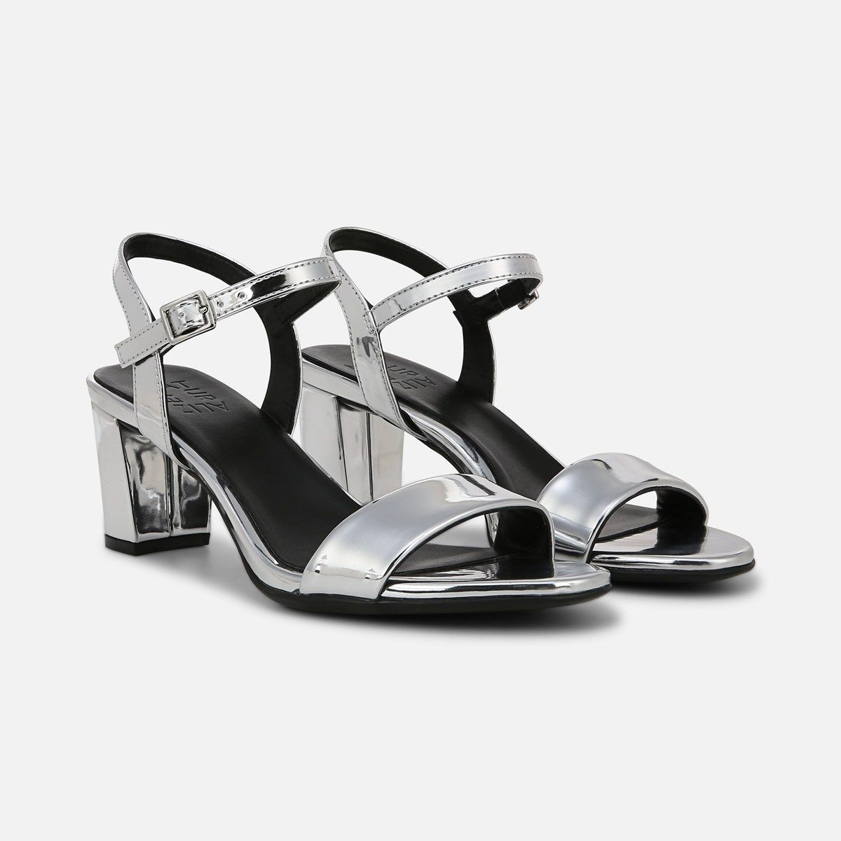 naturalizer silver dress shoes Naturalizer Women's Galaxy Dress Sandals | Champagne | Size 6