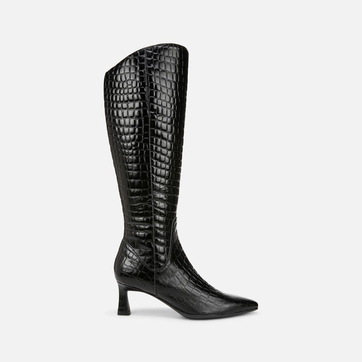 womens dress boots amazon Amazon.com | Allurenana Women's Ankle Boots Comfortable Chunky Heel Dress  Boot Mid-Calf Fashion Pointed Toe Low Heel Leather Booties for Women Black  2.5 Inch US5