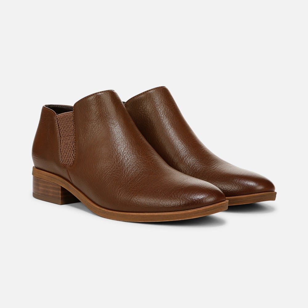 chinese dress ladies Amazon.com | Boots for Women Ankle Booties Flat Heel Round Toe Comfortable  Arch Support Booties Buckle Strap Pull on Ladies Dress Boots 2023 Fashion  Boot (Brown, 6.5) main image 1