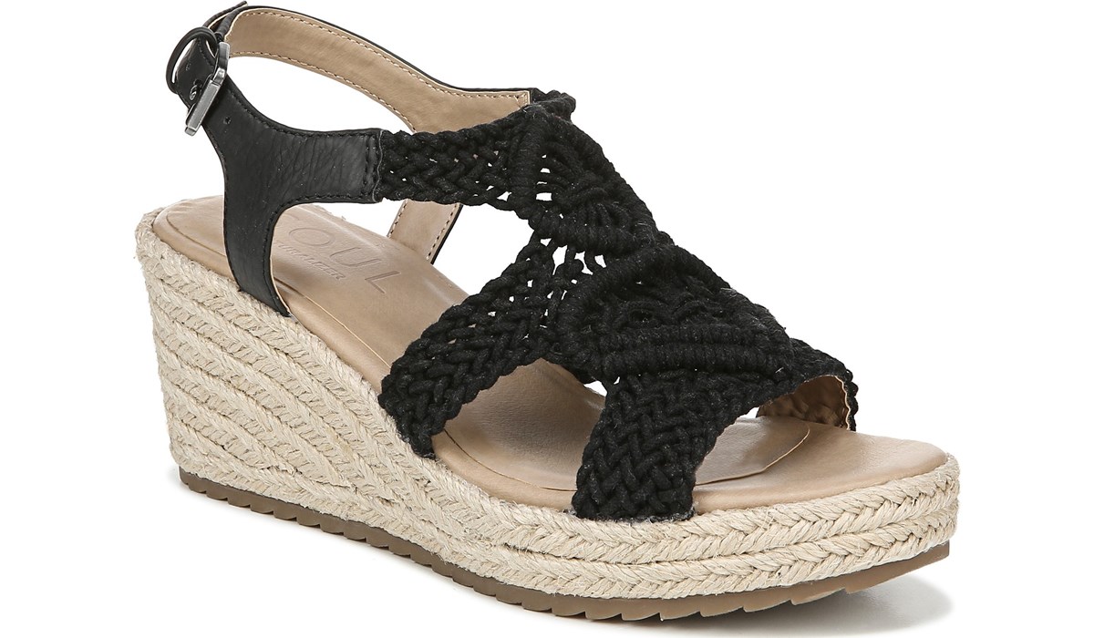 soul naturalizer fayth women's wedge sandals