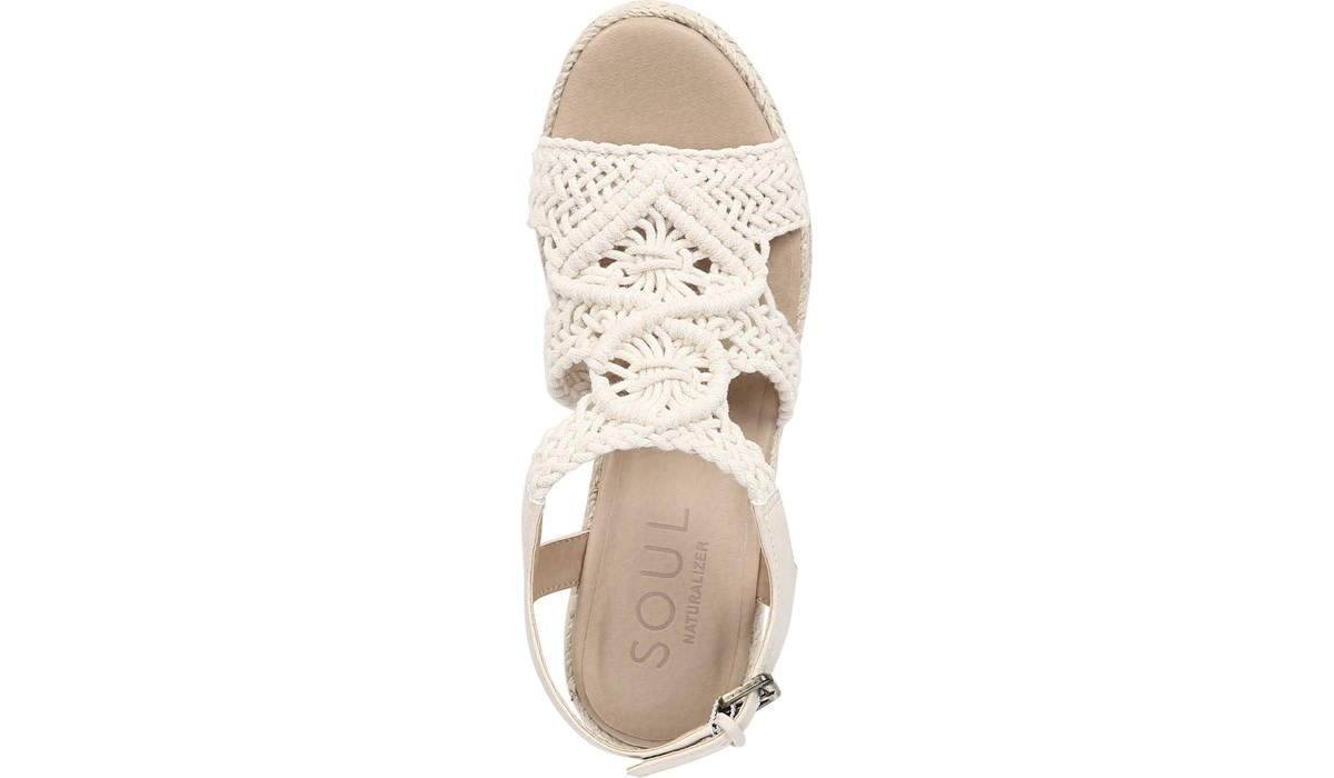 soul naturalizer oasis espadrille wedge sandal