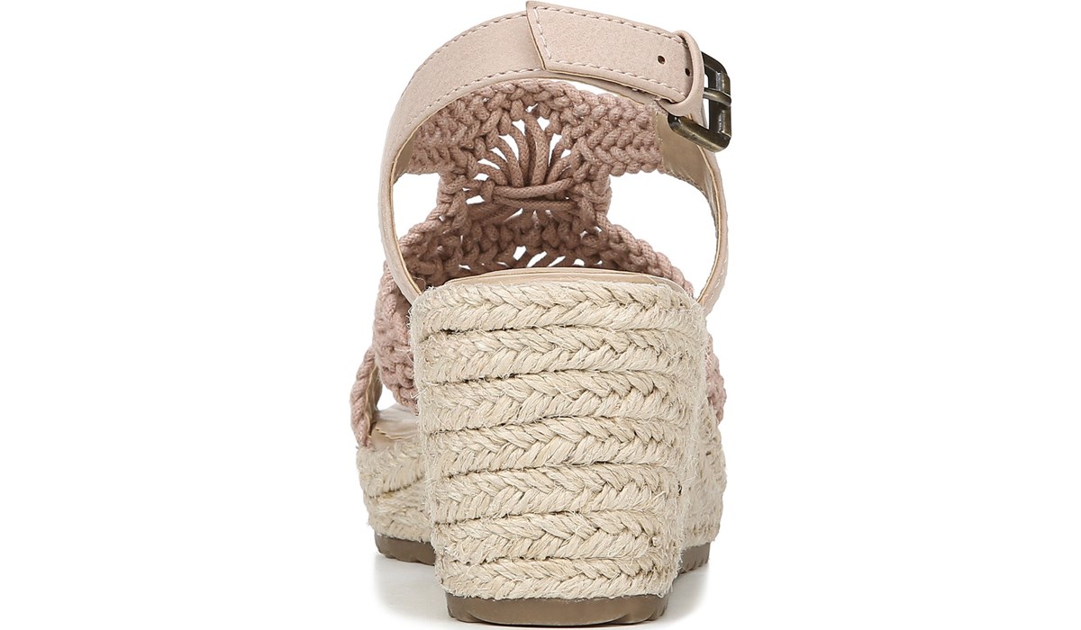 soul naturalizer oasis espadrille wedge sandal