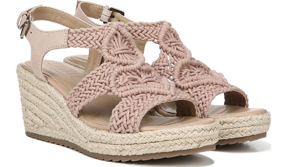 mauve espadrilles