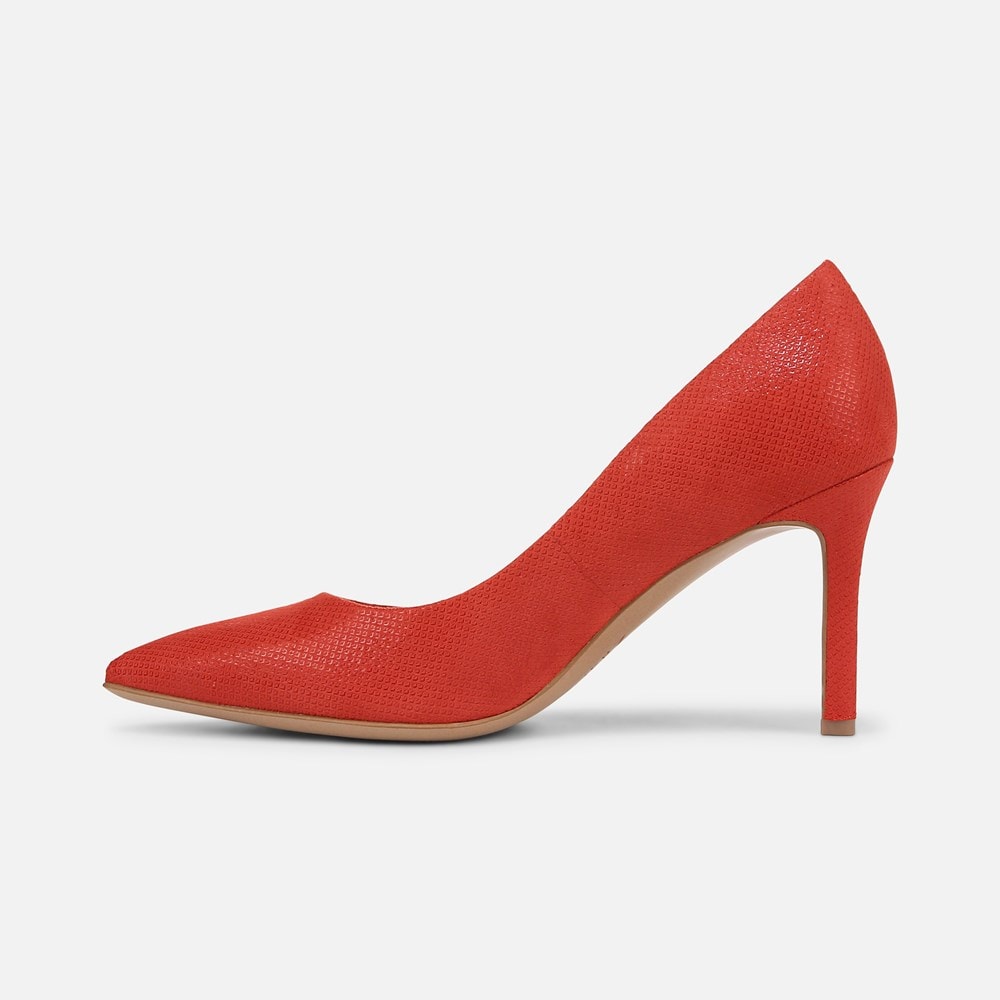 (取寄) ナチュラライザー レディース アンナ Naturalizer women Anna Red Suede Naturalizer Anna Pump | Womens Heels