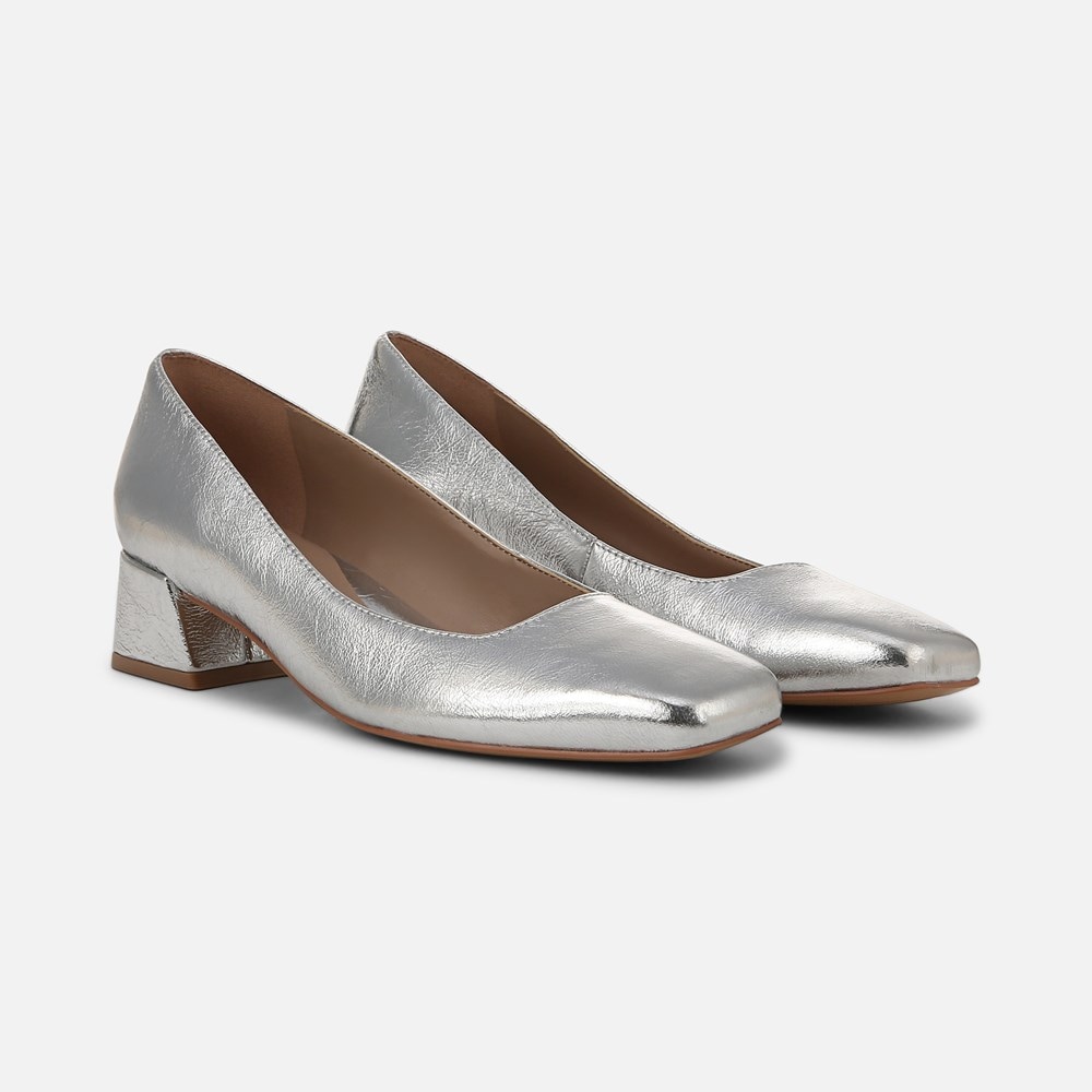 TRIANGLE BASIC PUMPS シルバー Naturalizer Jayla Pump | Womens Heels