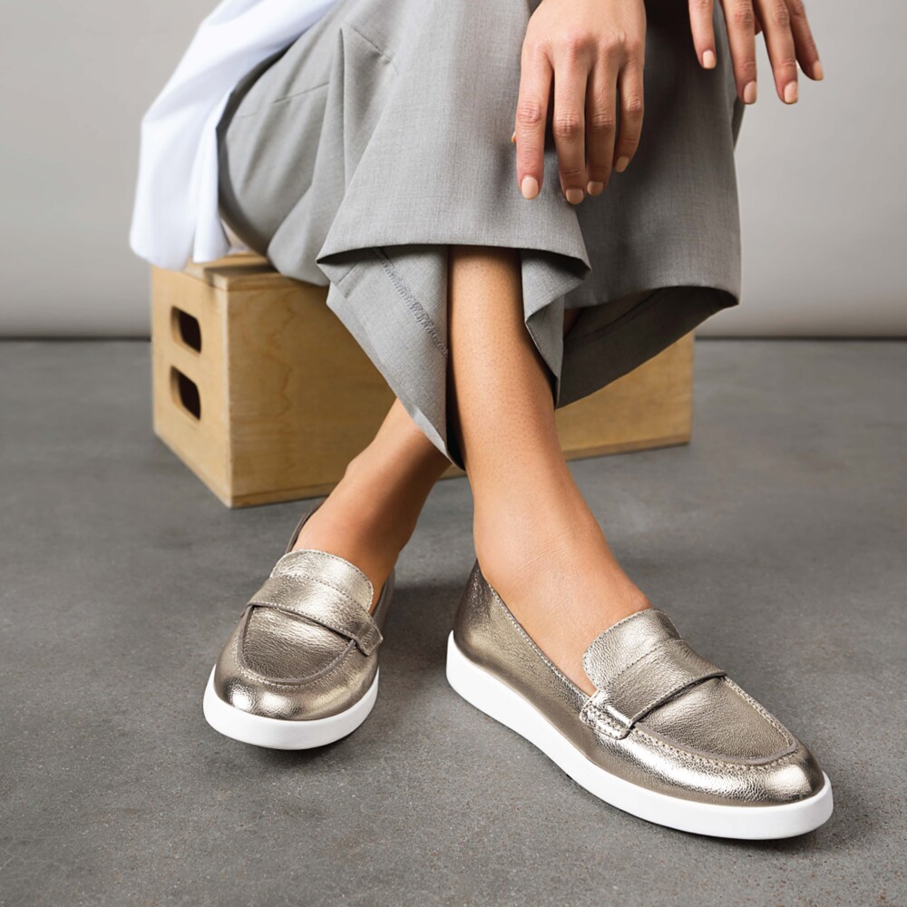 Penny Loafers Naturalizer Silver Loafers Naturalizer Darcy Lug