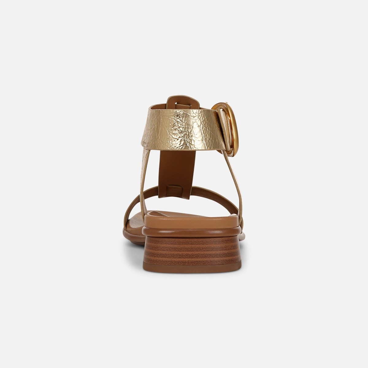 (取寄) ナチュラライザー レディース ブランディ Naturalizer women Brandy Dark Gold Faux Leather Naturalizer Brandy Sandal | Womens Sandals