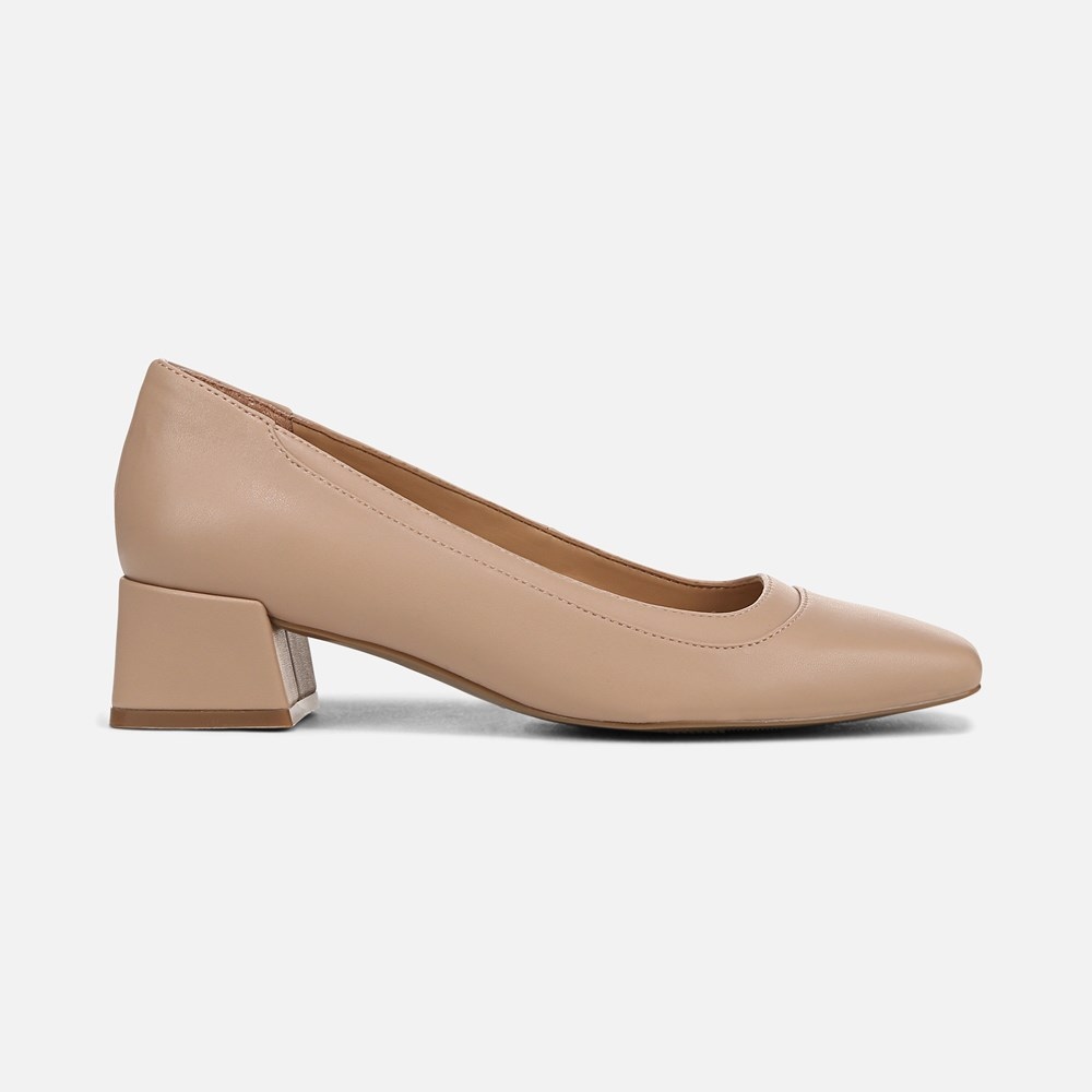 Huntley Block Heel Pump