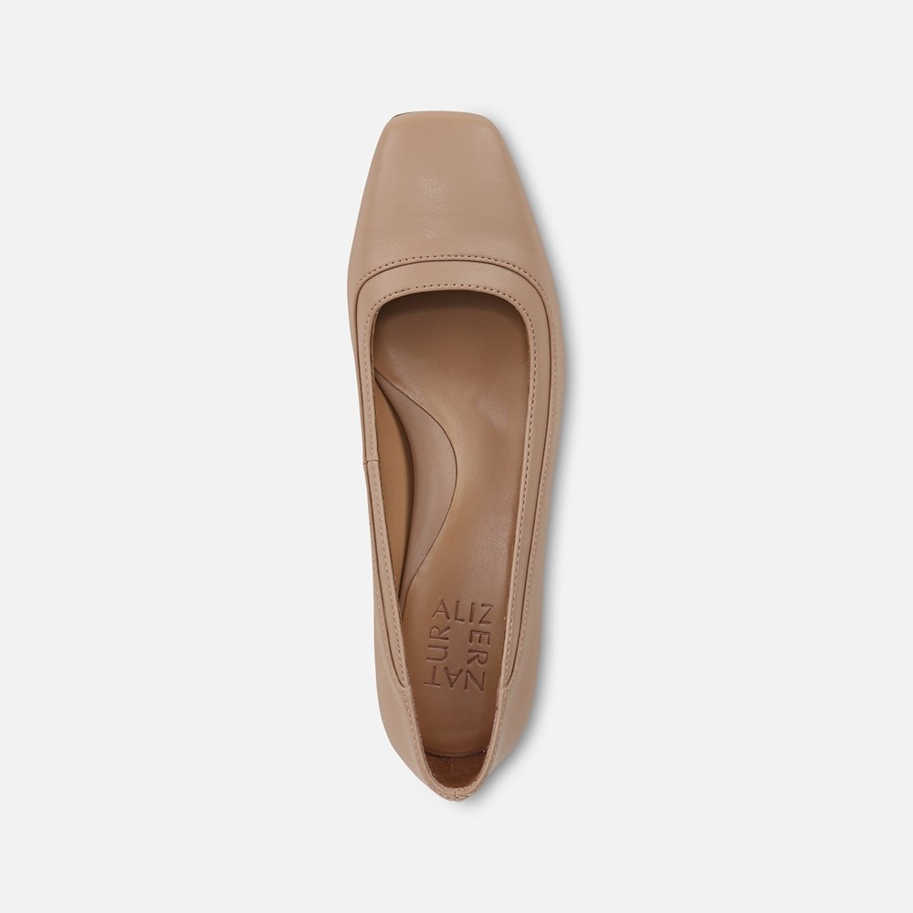 Huntley Block Heel Pump
