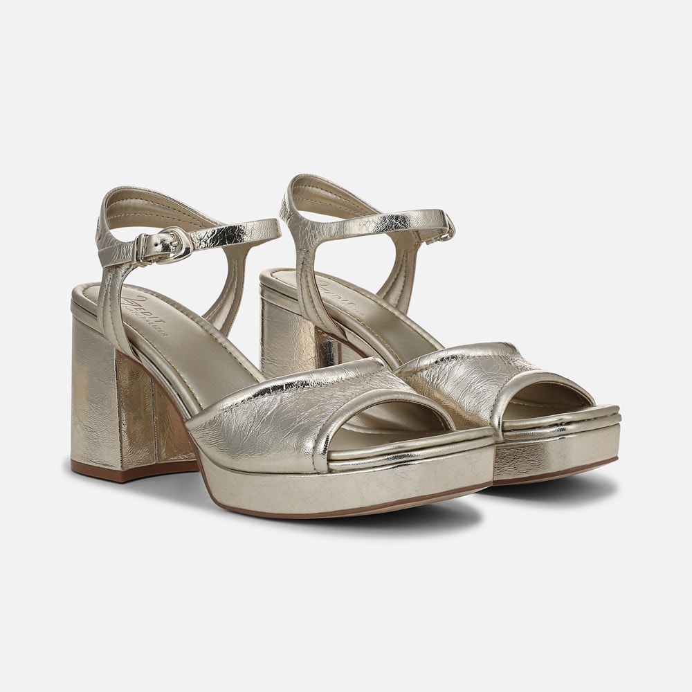 (取寄) ナチュラライザー レディース 27 エディット パロマ Naturalizer women 27 Edit Paloma Champagne Naturalizer 27 EDIT Paloma Platform Sandal | Womens Heels