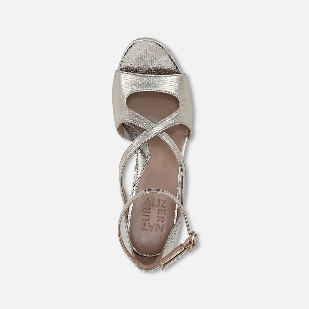 naturalizer silver dress shoes Naturalizer Alicia Ankle Strap Dress Shoe