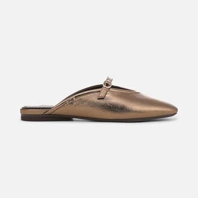 Mules En Cuir Naturalizer Pour Femme Pointure 8 1/2 M Marron - Occasion, Confortables Et Faciles à Enfiler