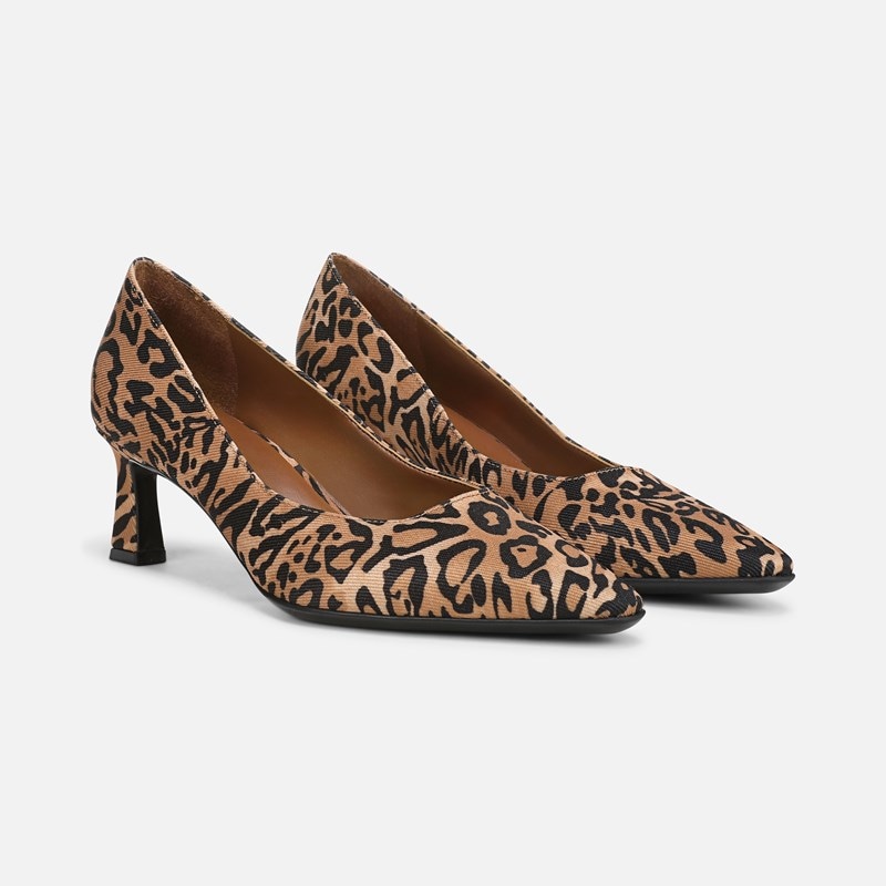 Naturalizer Tylan Pump Shoes, Leopard Print Fabric, 7.0W