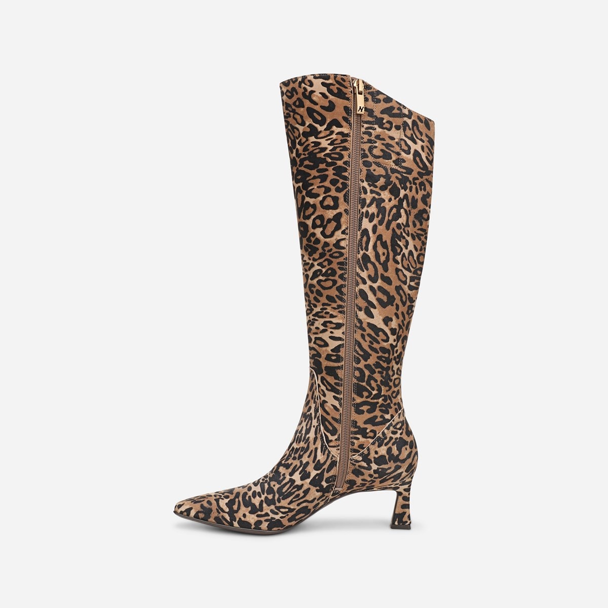 (取寄) ナチュラライザー レディース ディーシャ エクストラ ワイド カーフ ニー ハイ ブーツ Naturalizer women Deesha Extra Wide Calf Knee High Boot Leopard Print Suede Naturalizer Deesha Extra Wide Calf Knee High Boot | Womens Boots