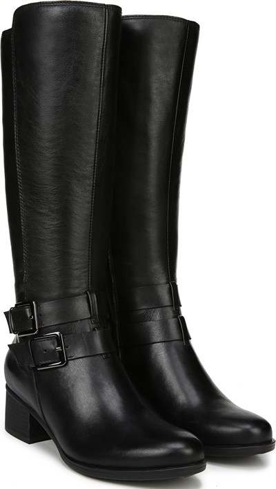 naturalizer dane wide calf boots