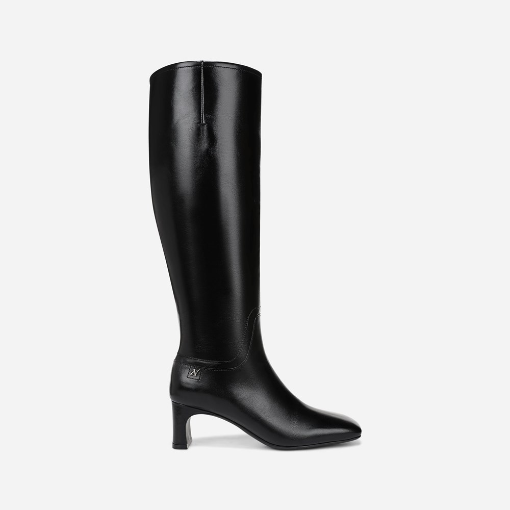 (取寄) ナチュラライザー レディース カンデラ ニー ハイ ブーツ Naturalizer women Candela Knee High Boots Black Leather Naturalizer Candela Knee High Boot | Womens Boots