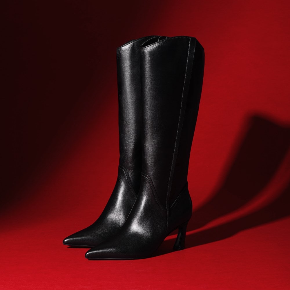 Naturalizer Emily Extra Wide Calf Knee High Boot | Womens Boots