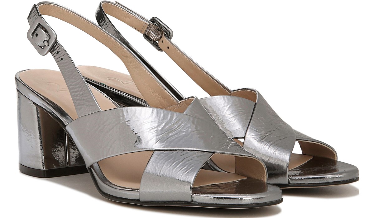 naturalizer pewter sandals