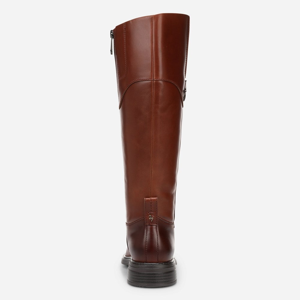 (取寄) ナチュラライザー レディース 27 エディット オスロ ライディング ブーツ Naturalizer women 27 Edit Oslo Riding Boots Rich Cognac Brown Leather Naturalizer 27 EDIT Oslo Riding Boot | Womens Boots