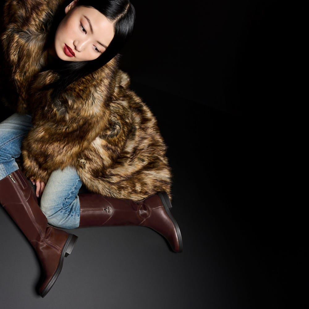 Naturalizer 27 EDIT Oslo Extra Wide Calf Riding Boot | Womens Boots