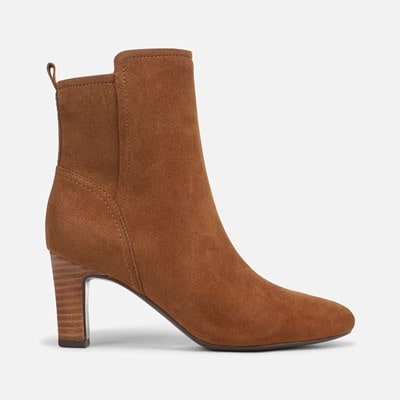 (取寄) ナチュラライザー レディース カリナ ブーティ Naturalizer women Naturalizer Kalina Bootie Cider Spice Brown Suede Naturalizer Kalina Ankle Bootie | Womens Boots