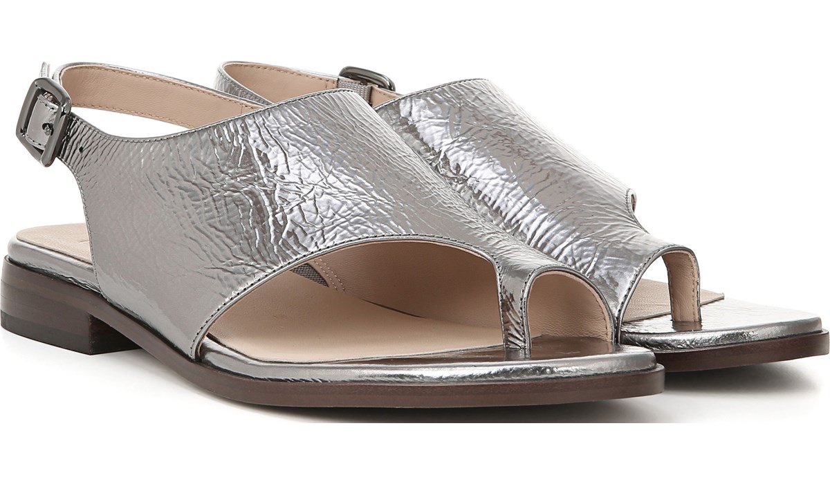 naturalizer pewter sandals