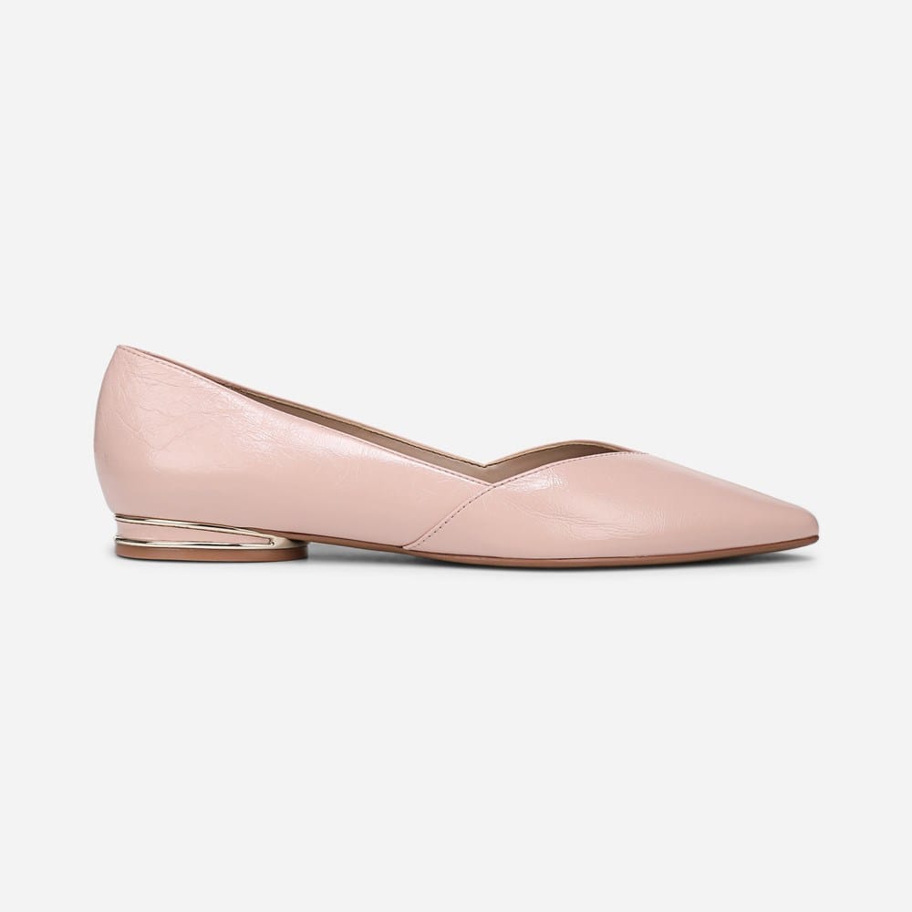 Naturalizer Women's Havana Pointed Toe Flat - Pink - Ballerinas - 11 Naturalizer Women's Havana Pointed Toe Flat - Pink - Ballerinas - 11