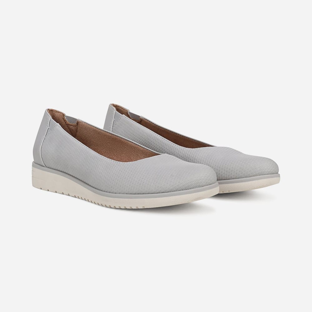 Naturalizer Women's Idea-Ballet Flats - Gray - Ballerinas - 6.5