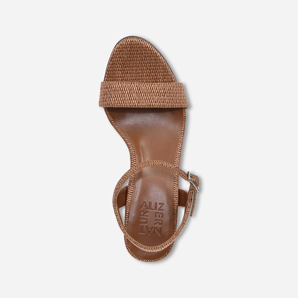 brown dress sandals for women Naturalizer Women's Miller Strappy Naturalizer Bristol Dress Sandal |